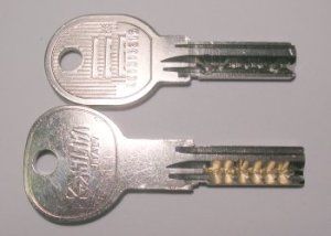 Bump key serrures a micropoints